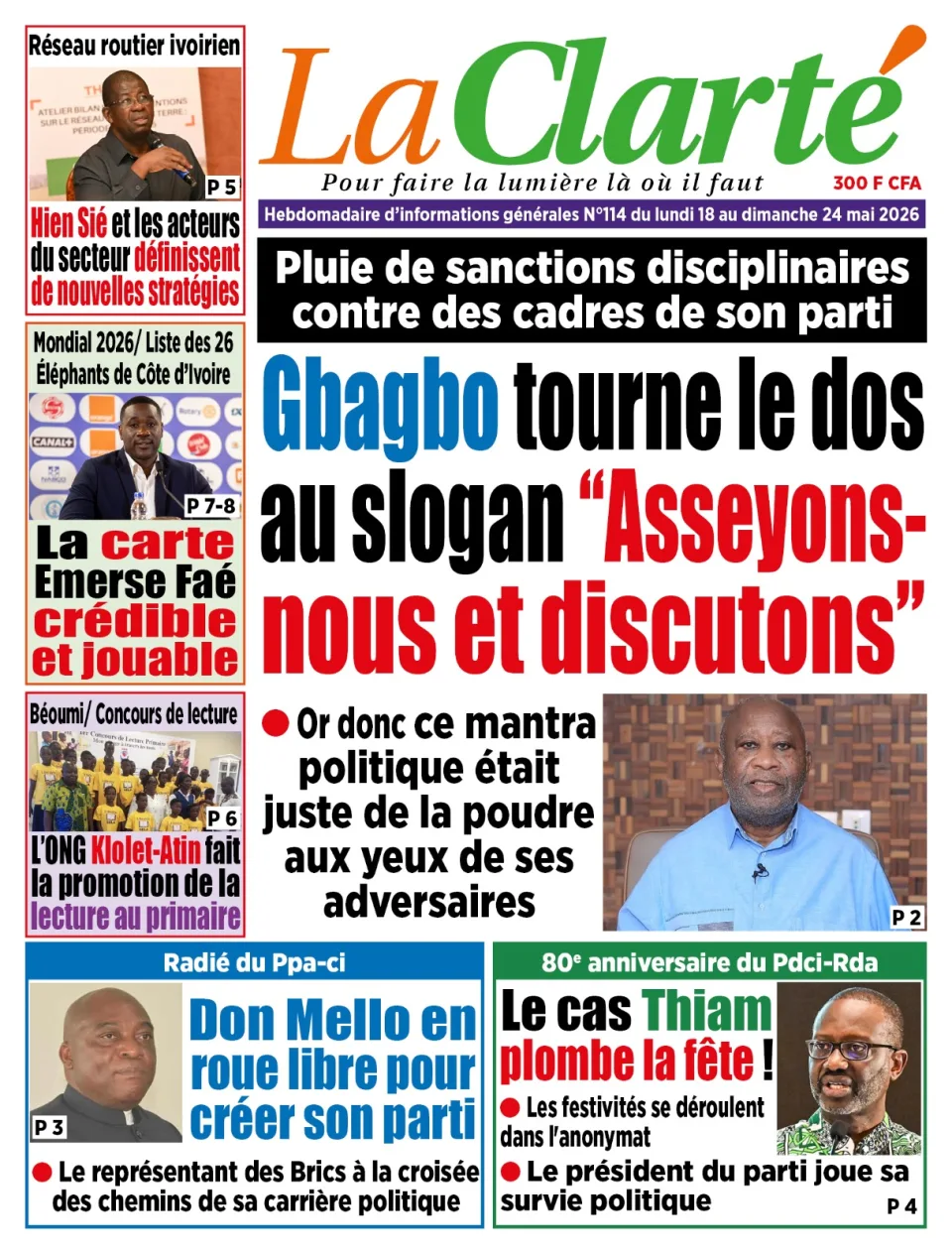 LA CLARTE N°114
