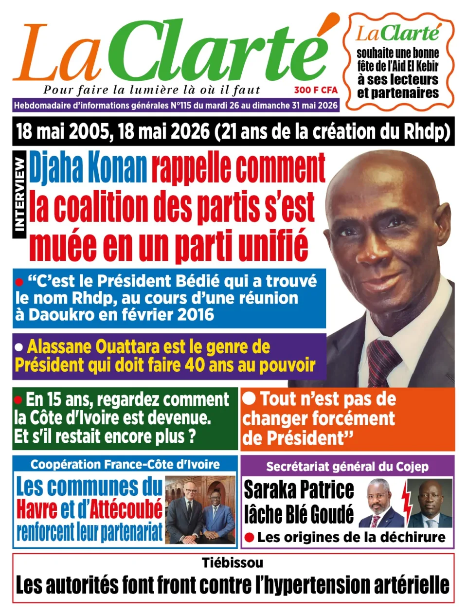 LA CLARTE N°115