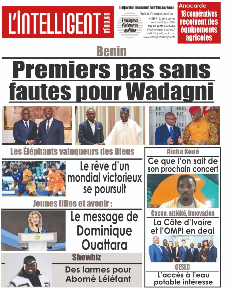 L'Intelligent d'Abidjan N°5699