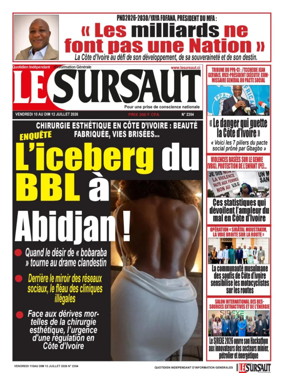 LE SURSAUT 2354