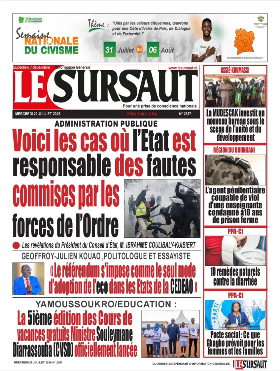 LE SURSAUT 2367