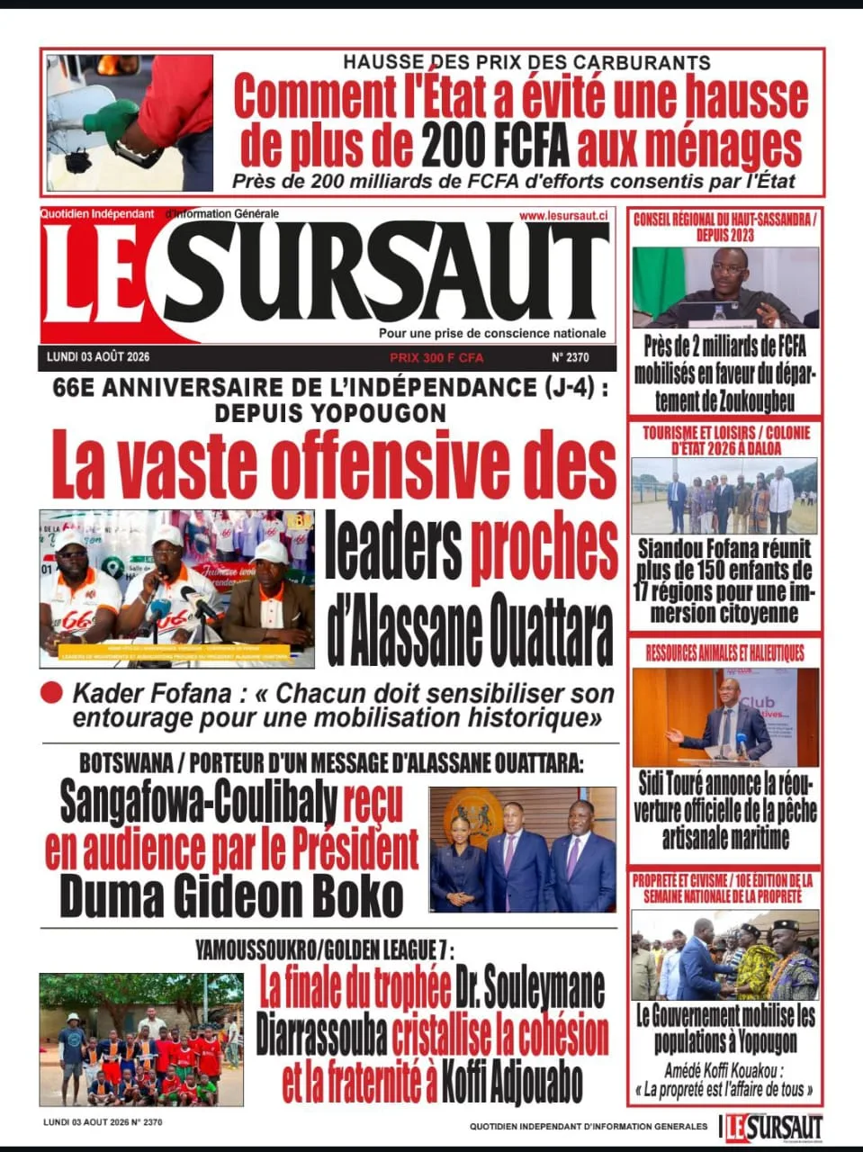 LE SURSAUT 2370