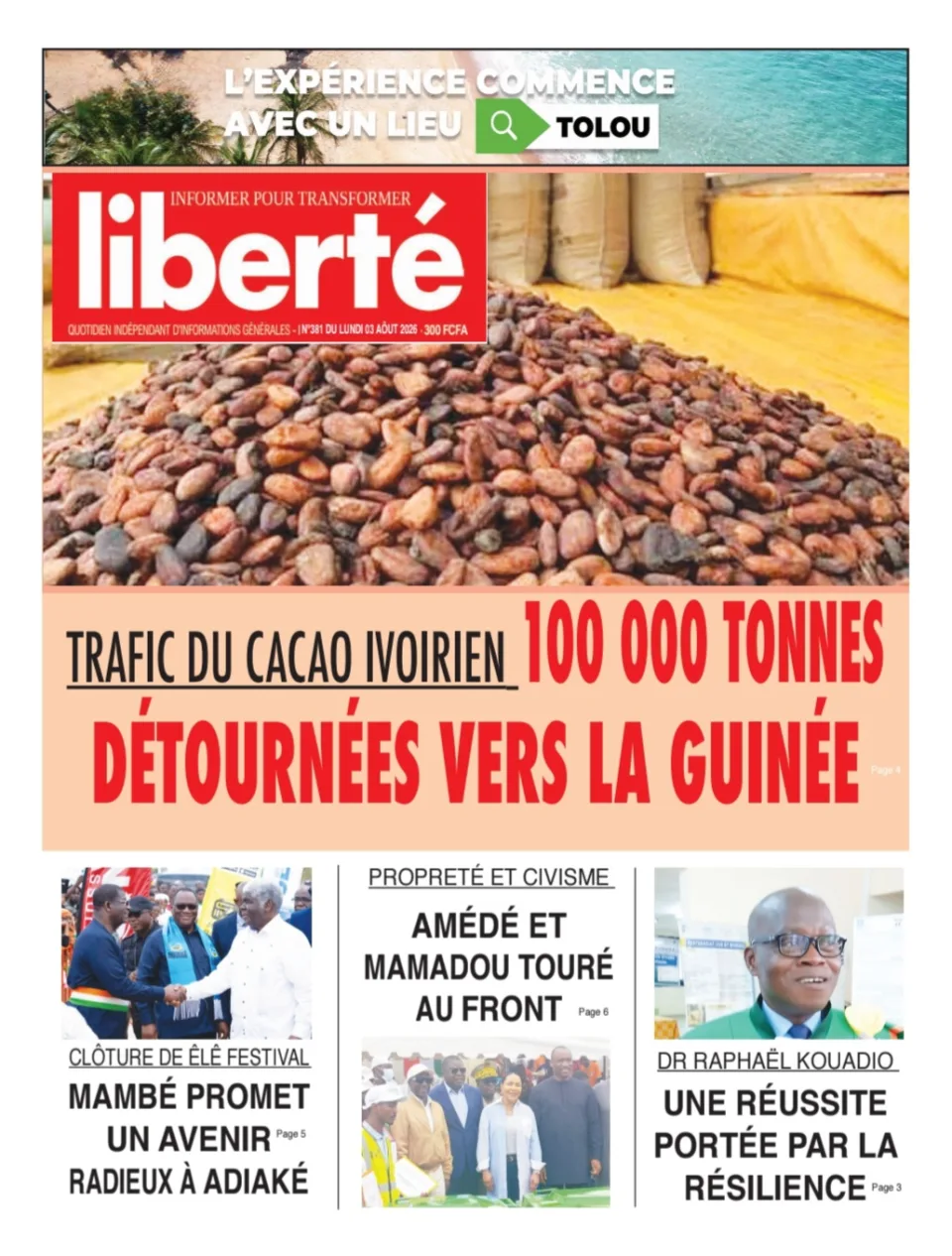 LIBERTÉ N°0381
