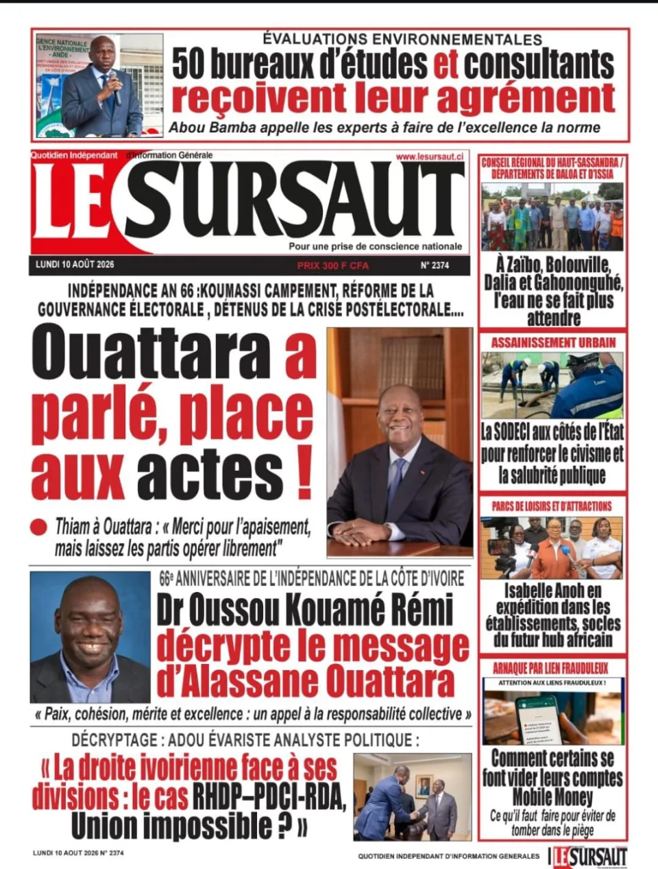 LE SURSAUT 2374