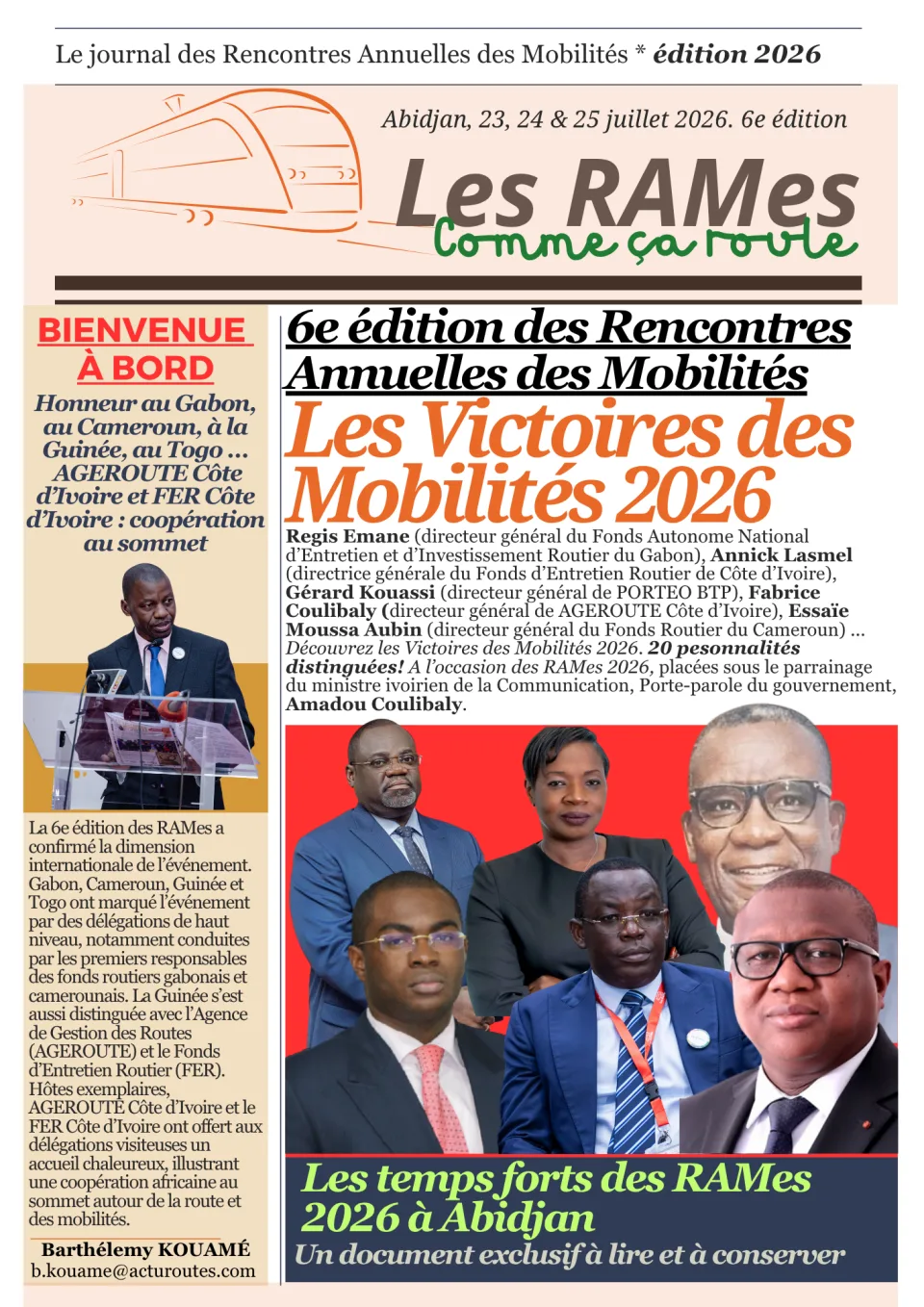 Le Journal des RAMes 2026