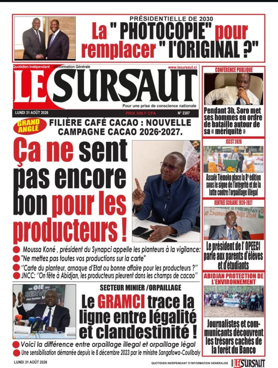 LE SURSAUT 2387
