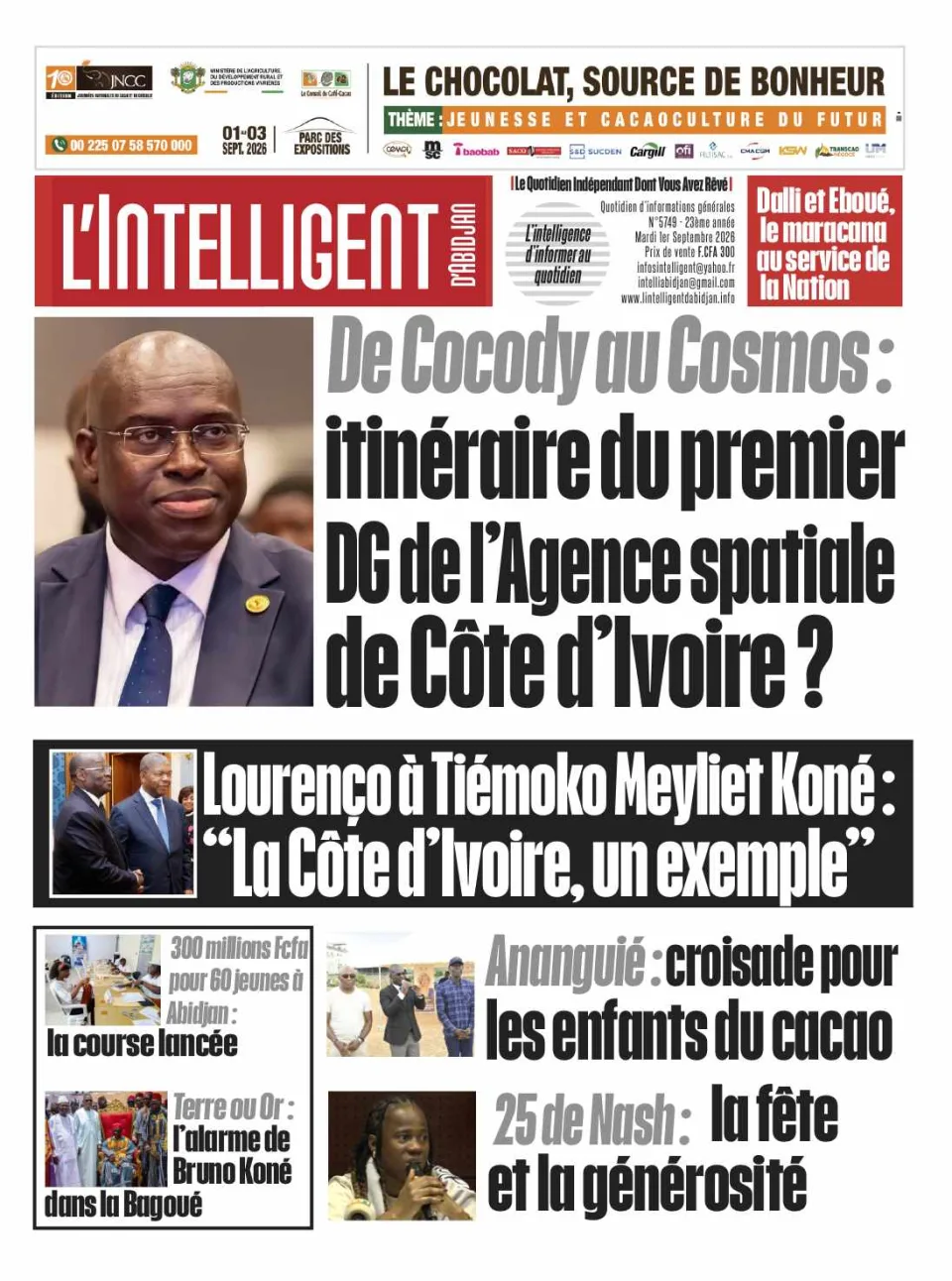 L'Intelligent d'Abidjan N°5750 BIS