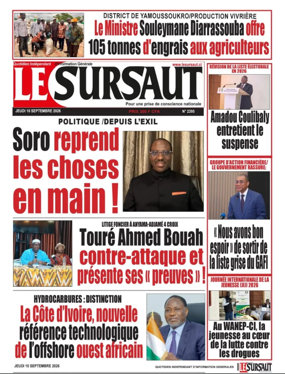 LE SURSAUT 2395