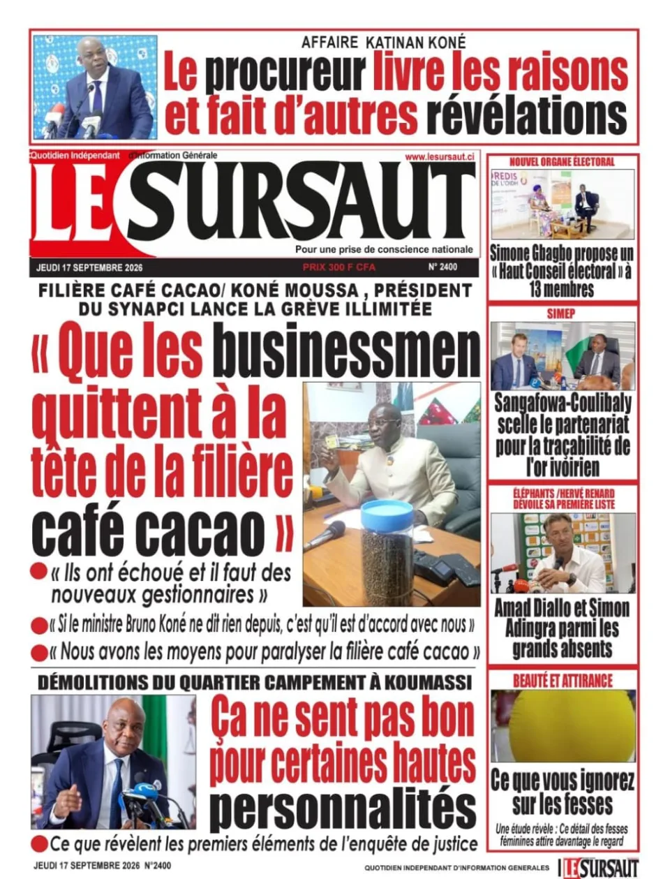 LE SURSAUT 2400