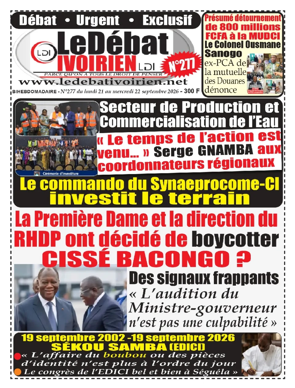 Ledébat ivoirien 277