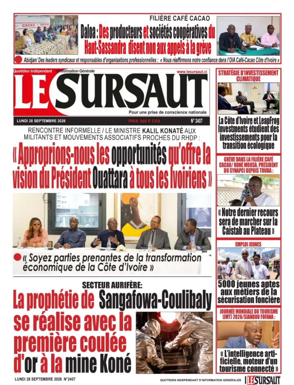 LE SURSAUT 2407