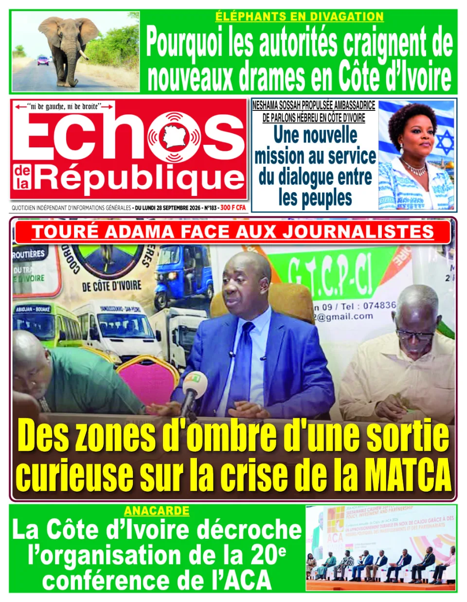 Echos de la République 183