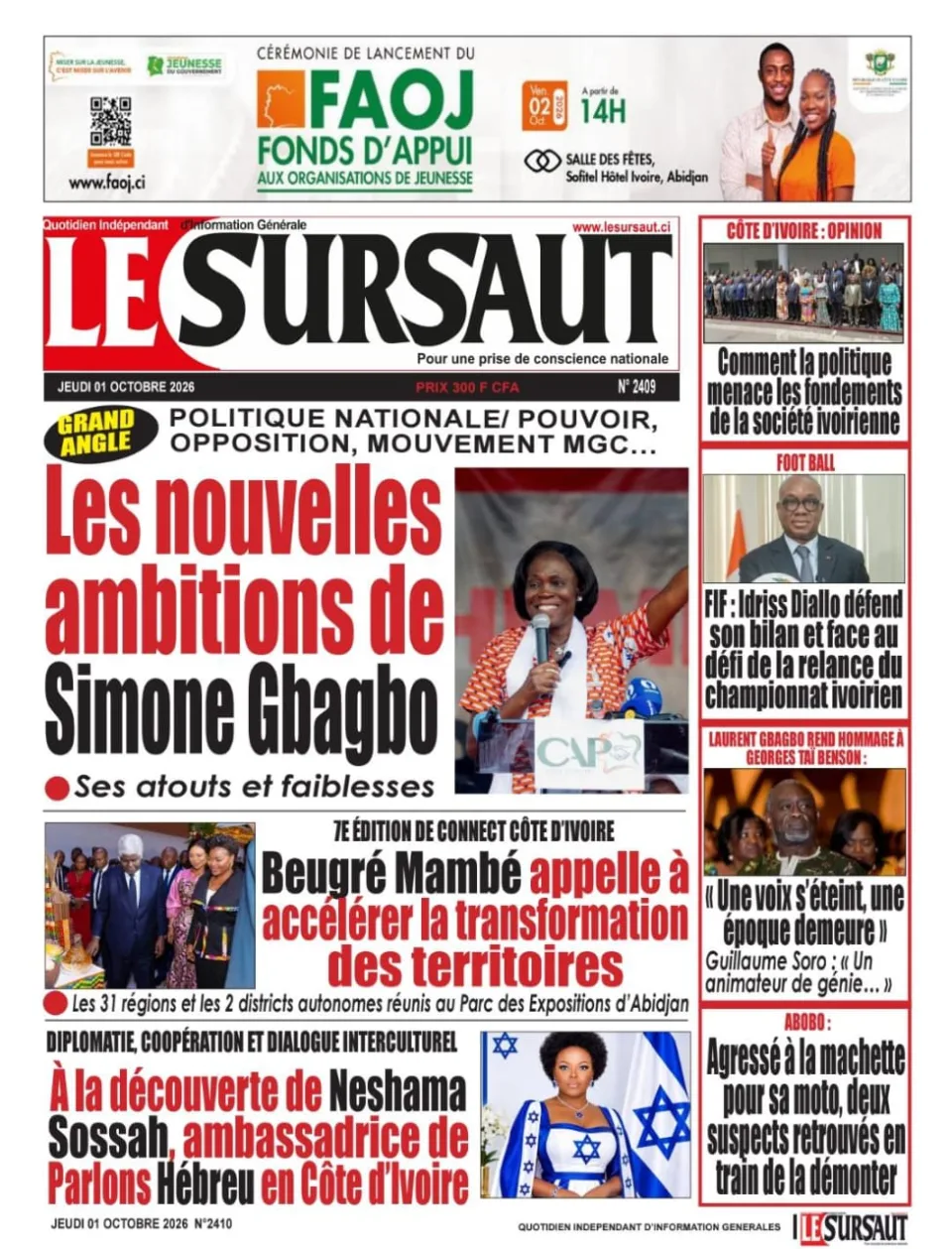 LE SURSAUT 2410