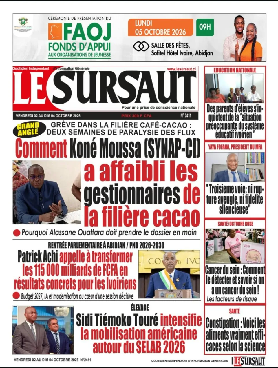 LE SURSAUT 2411