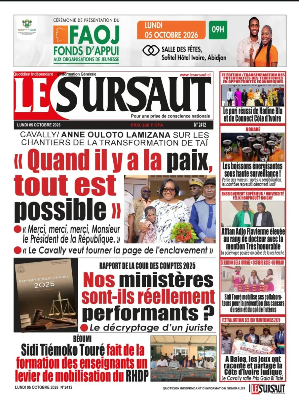 LE SURSAUT 2412