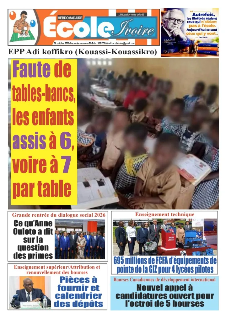 L'Ecole Ivoire 70