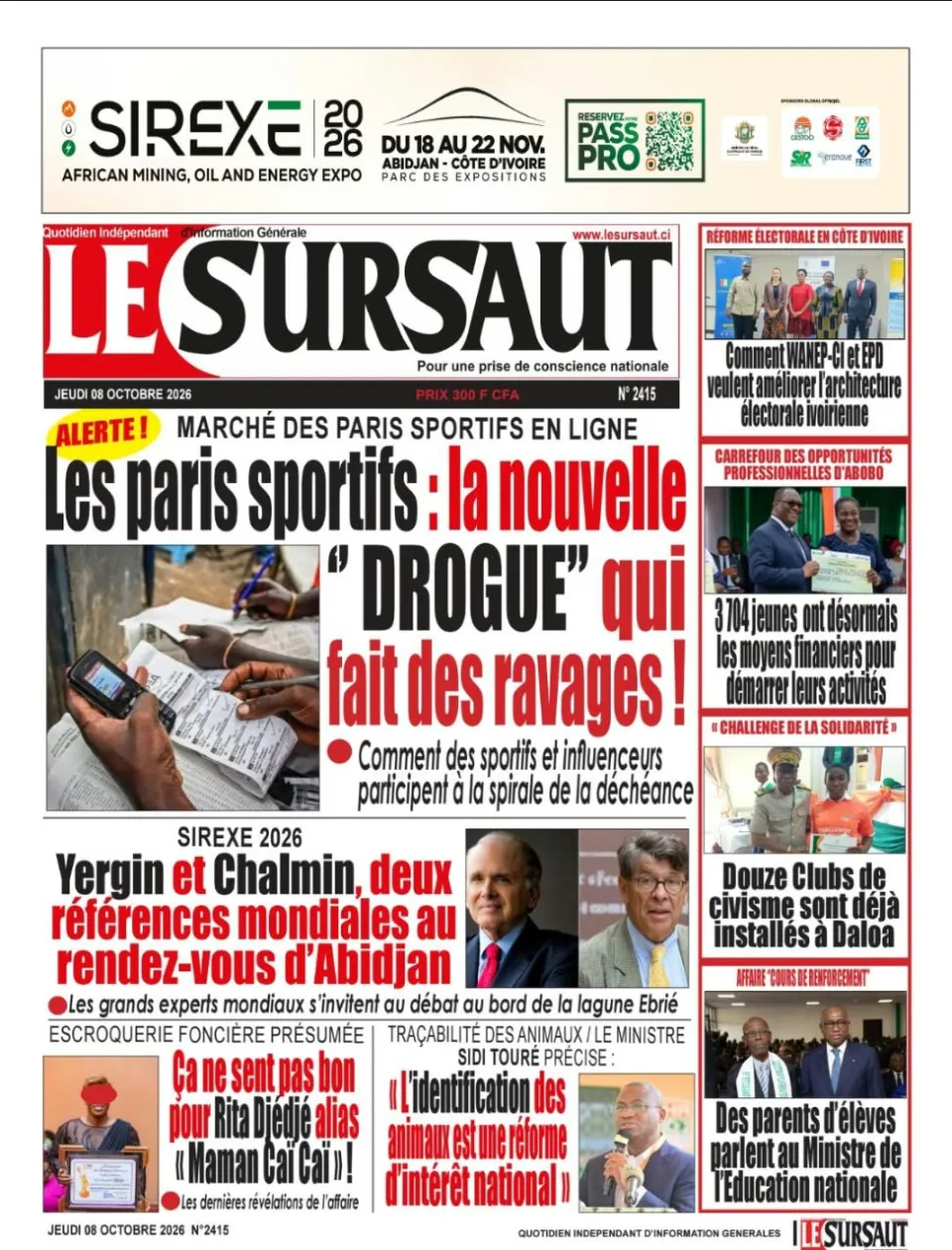 LE SURSAUT 2415