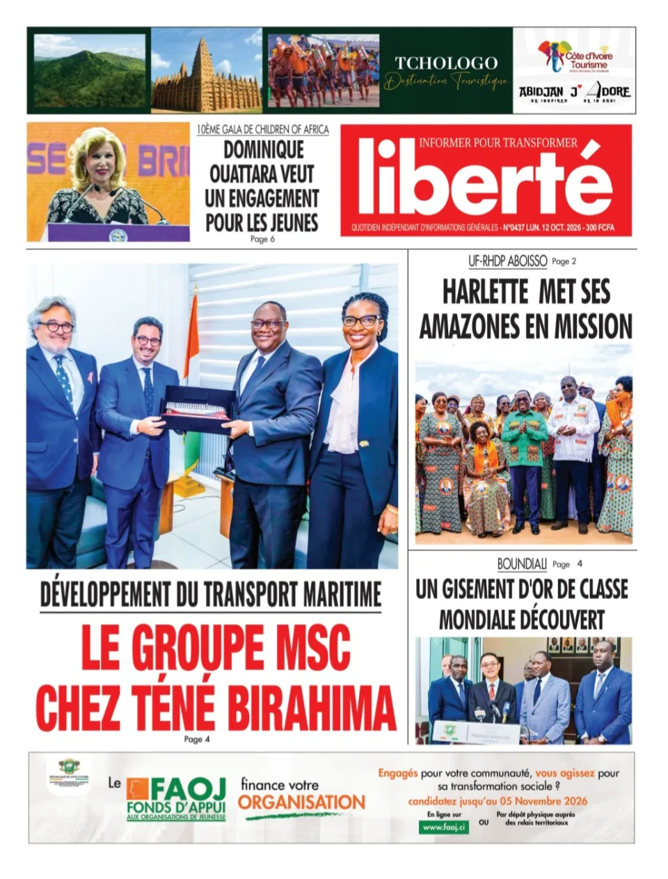 LIBERTÉ N°0437