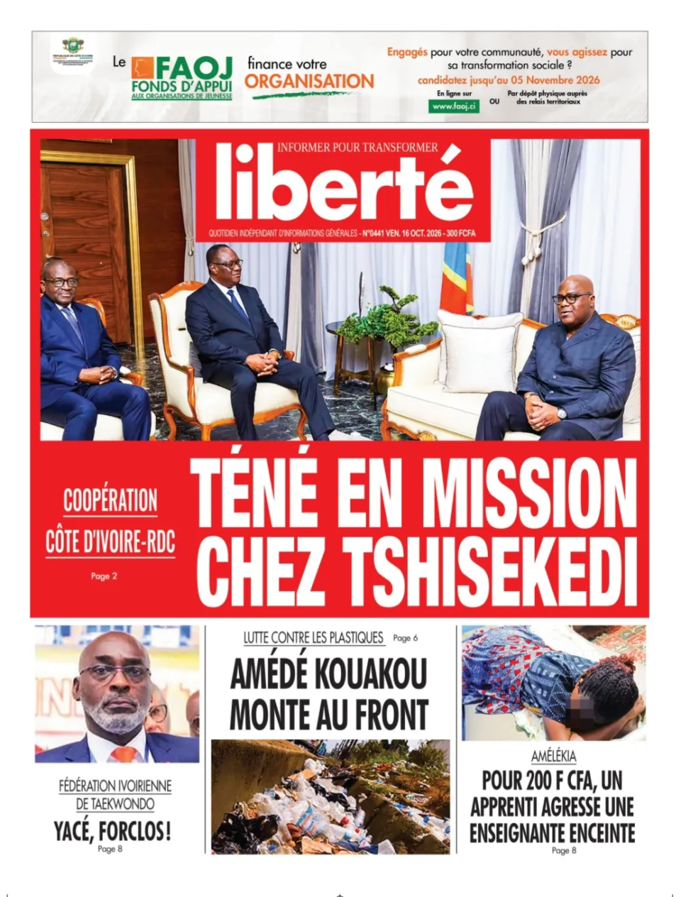 LIBERTÉ N°0441