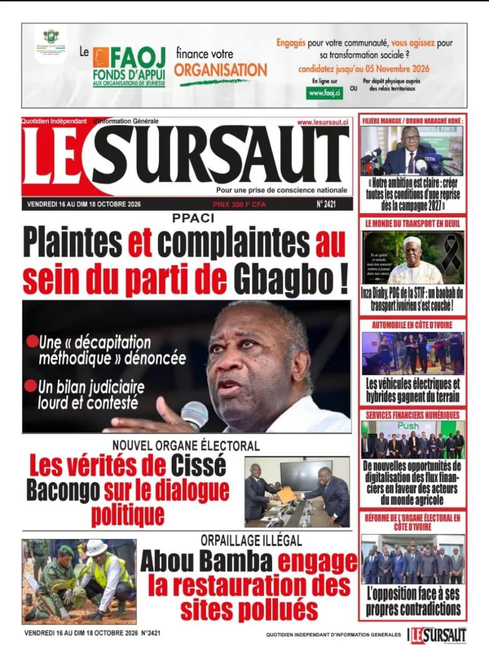 LE SURSAUT 2421