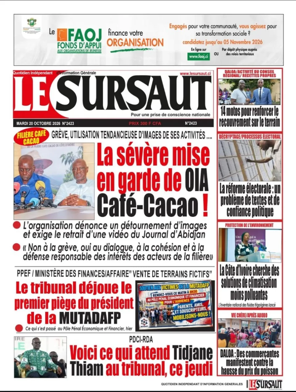 LE SURSAUT 2425