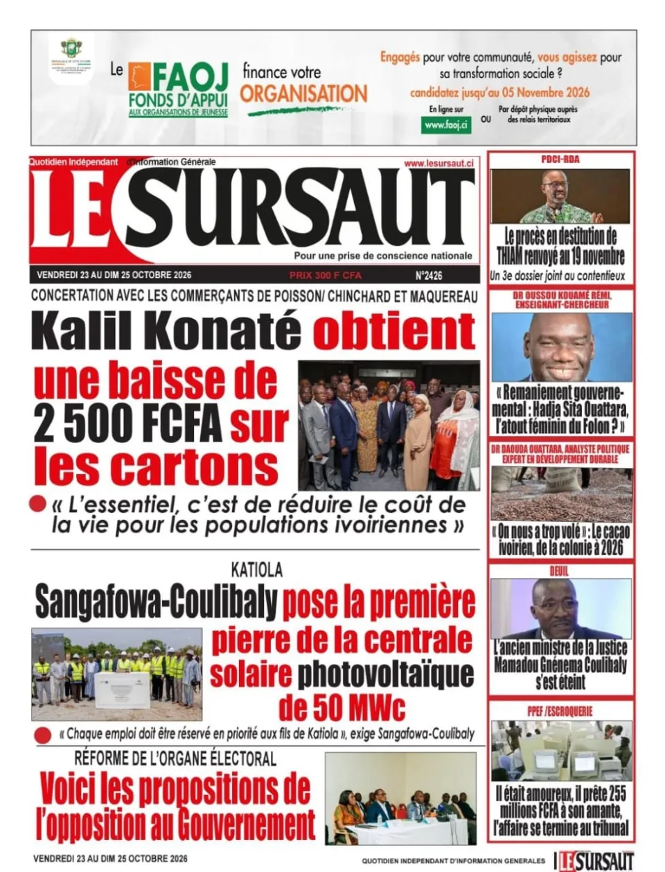 LE SURSAUT 2426