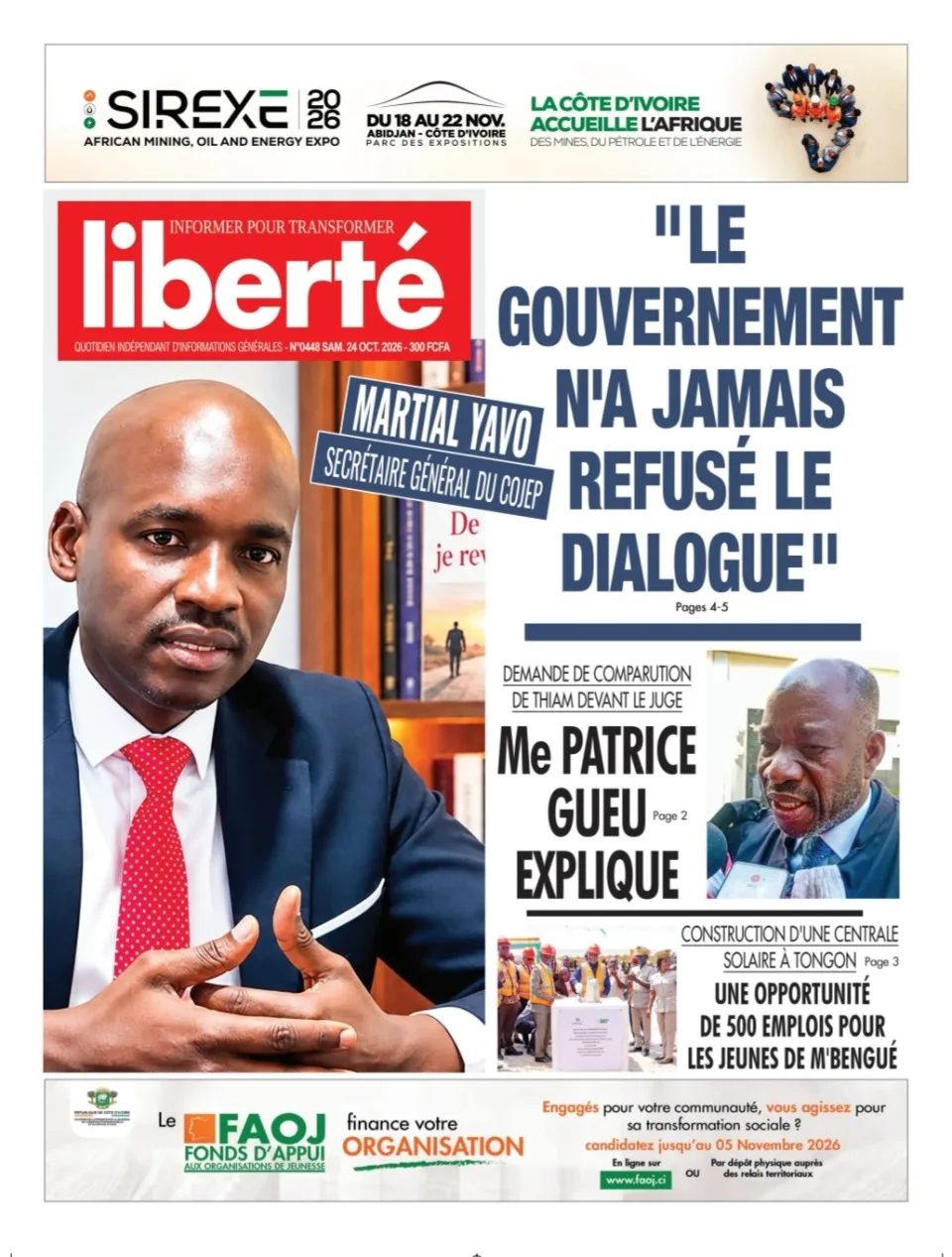LIBERTÉ N°0448