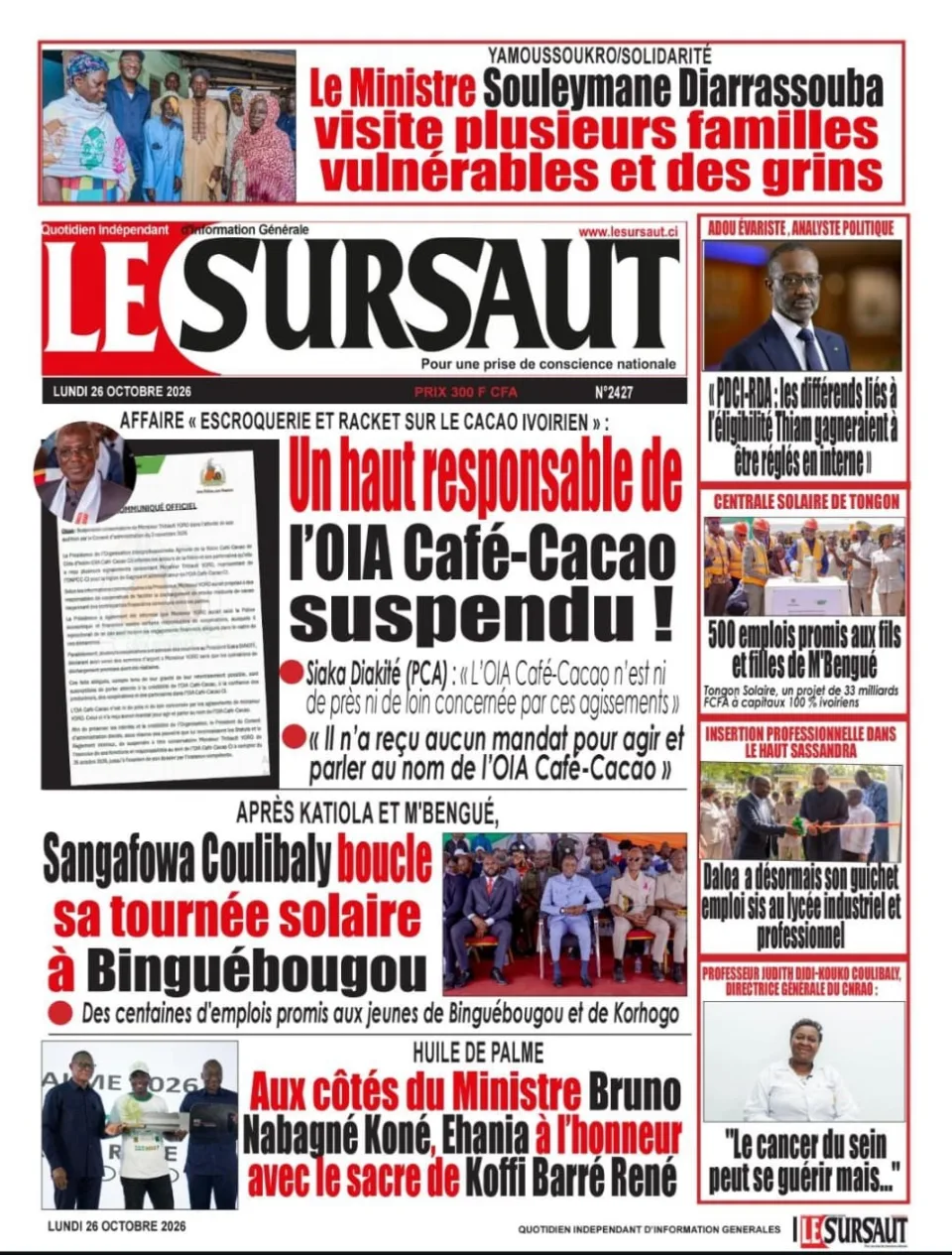 LE SURSAUT 2427