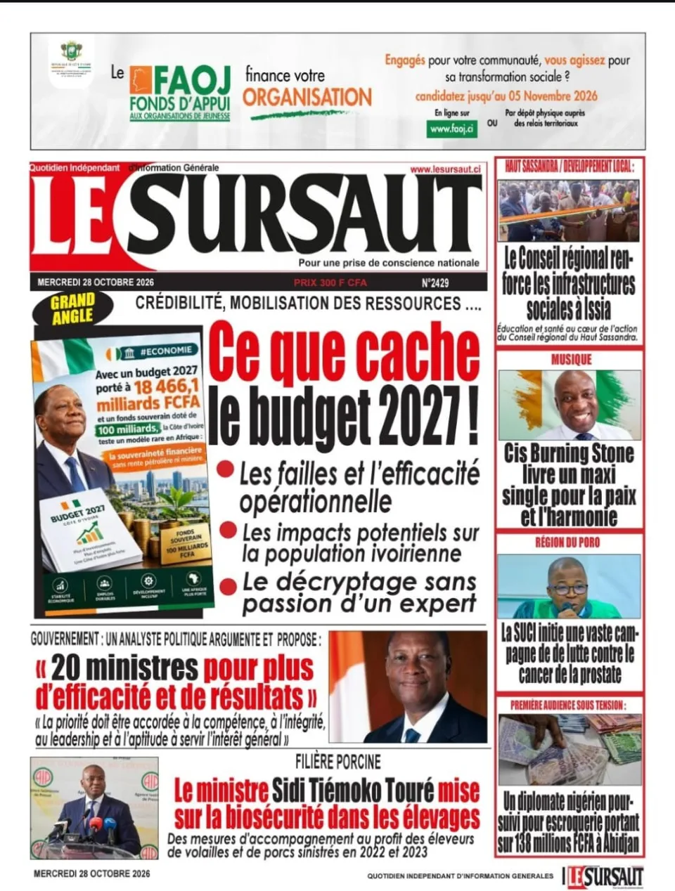 LE SURSAUT 2429