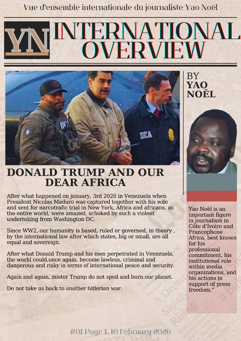 Donald Trump, l'Afrique et les africains ...