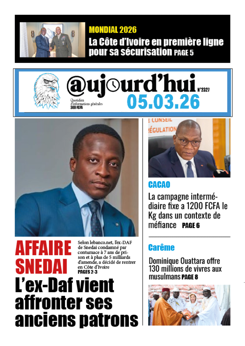 LA UNE