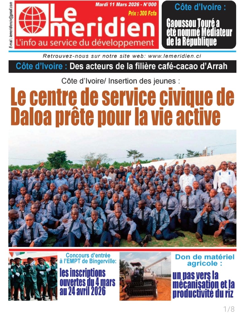 A lire dans ce numéro