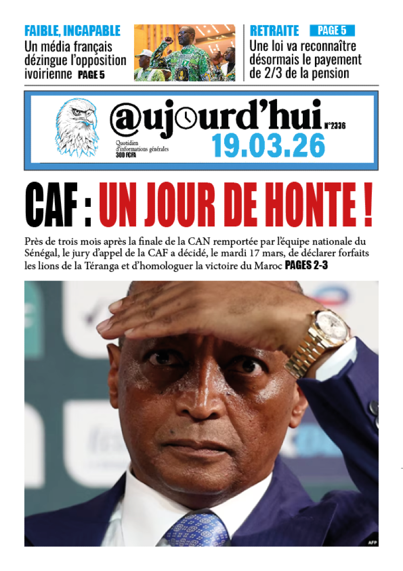 LA UNE