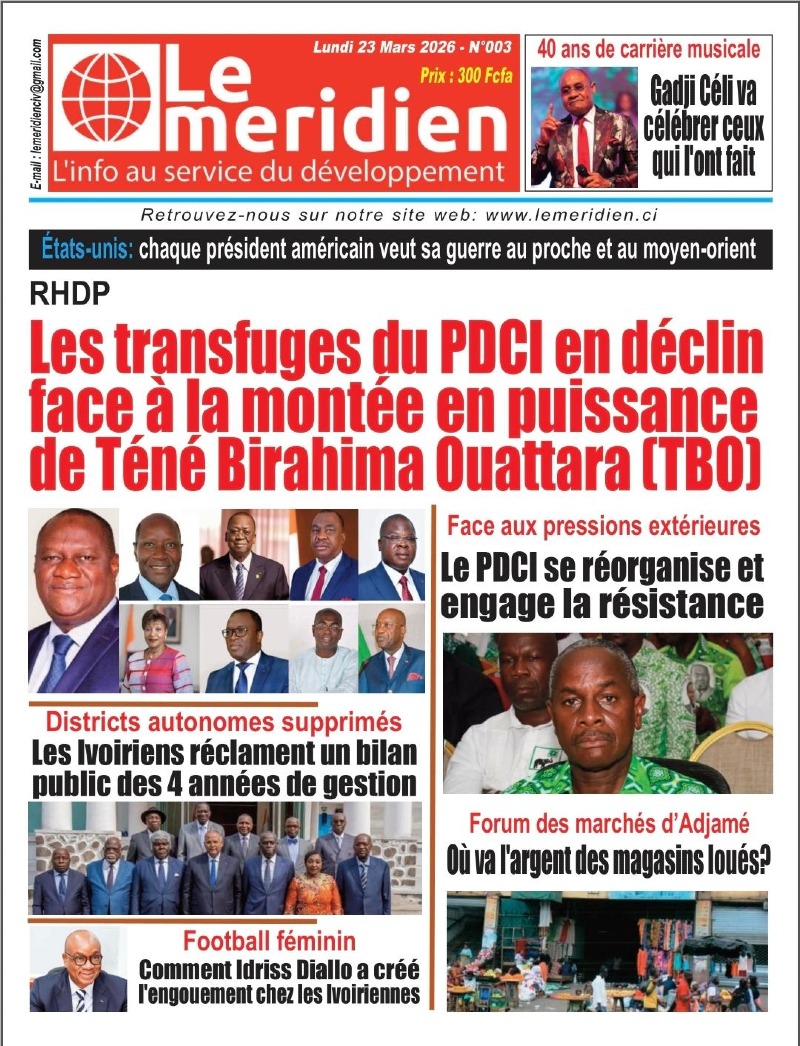 A lire dans Le Méridien 003