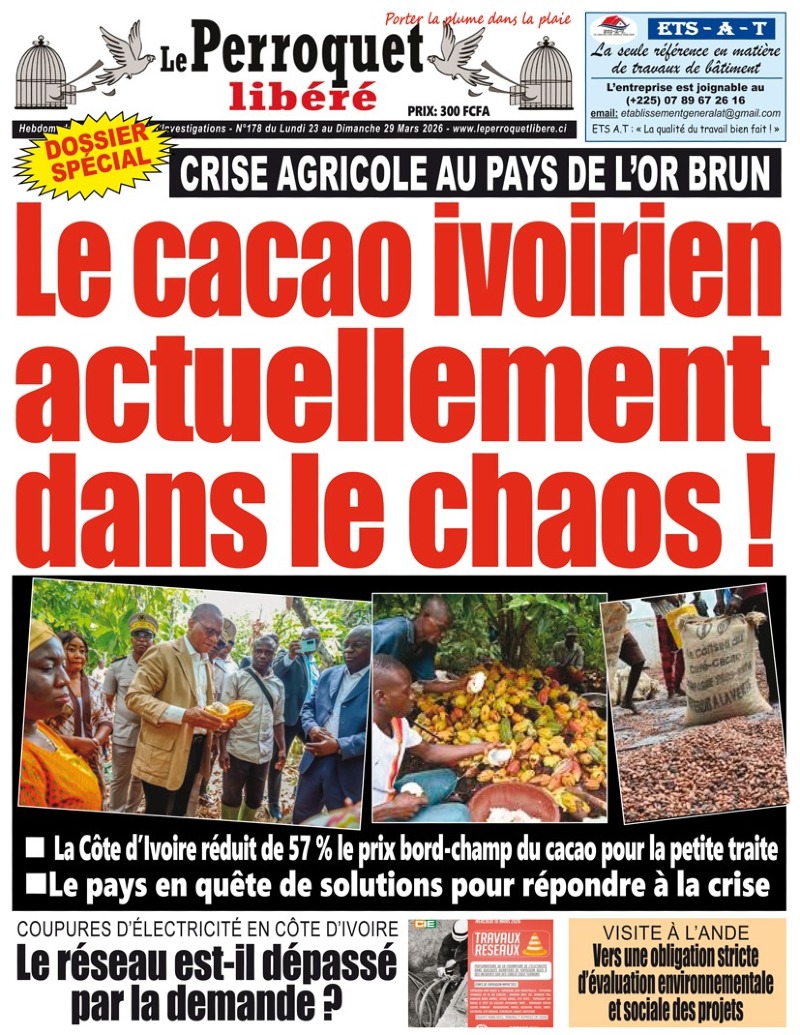 A lire dans ce numero
