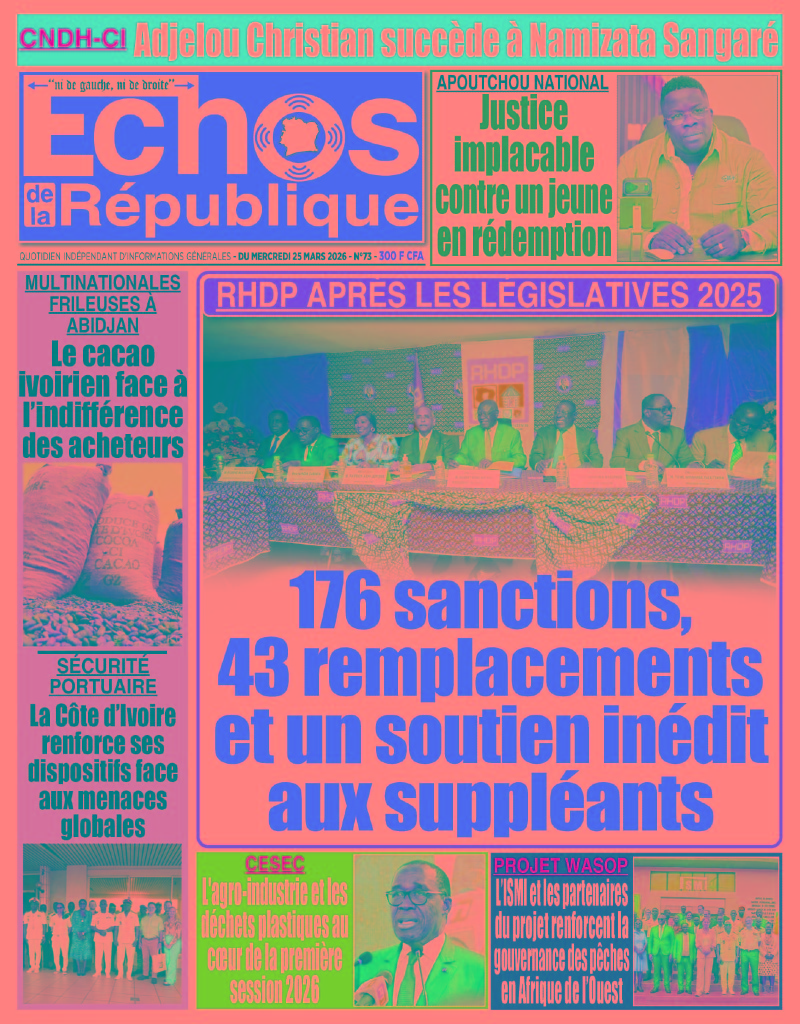A lire dans ce numéro