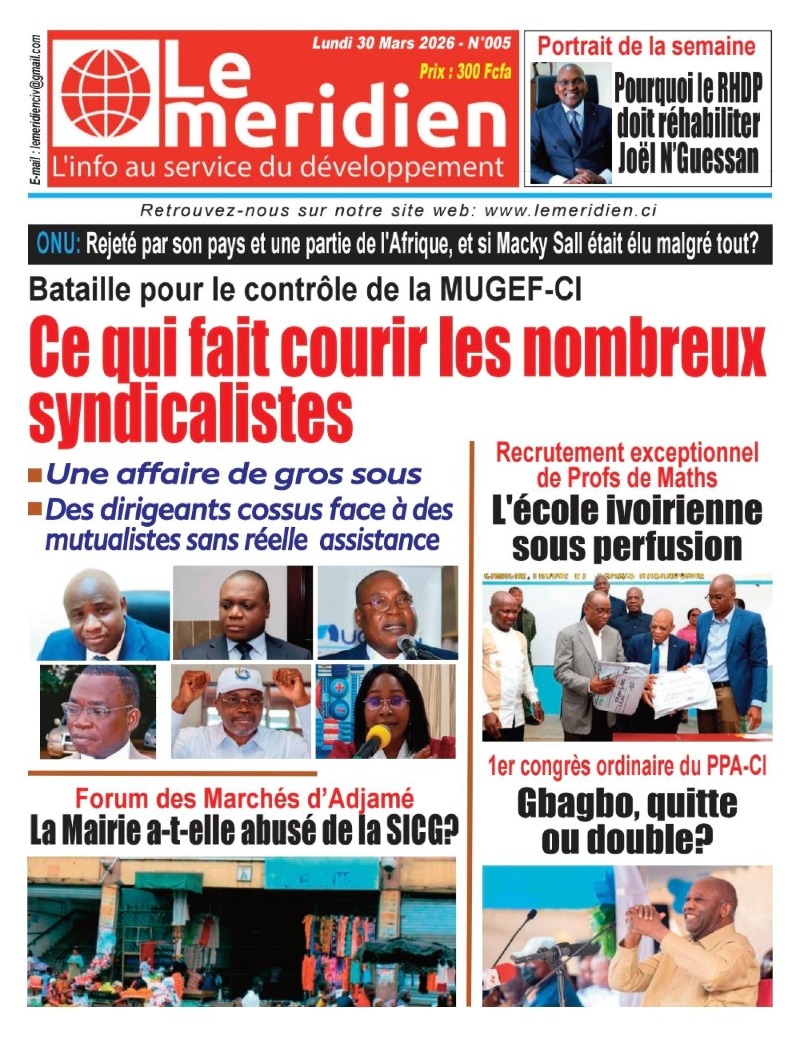 A Lire dans Le Méridien 005