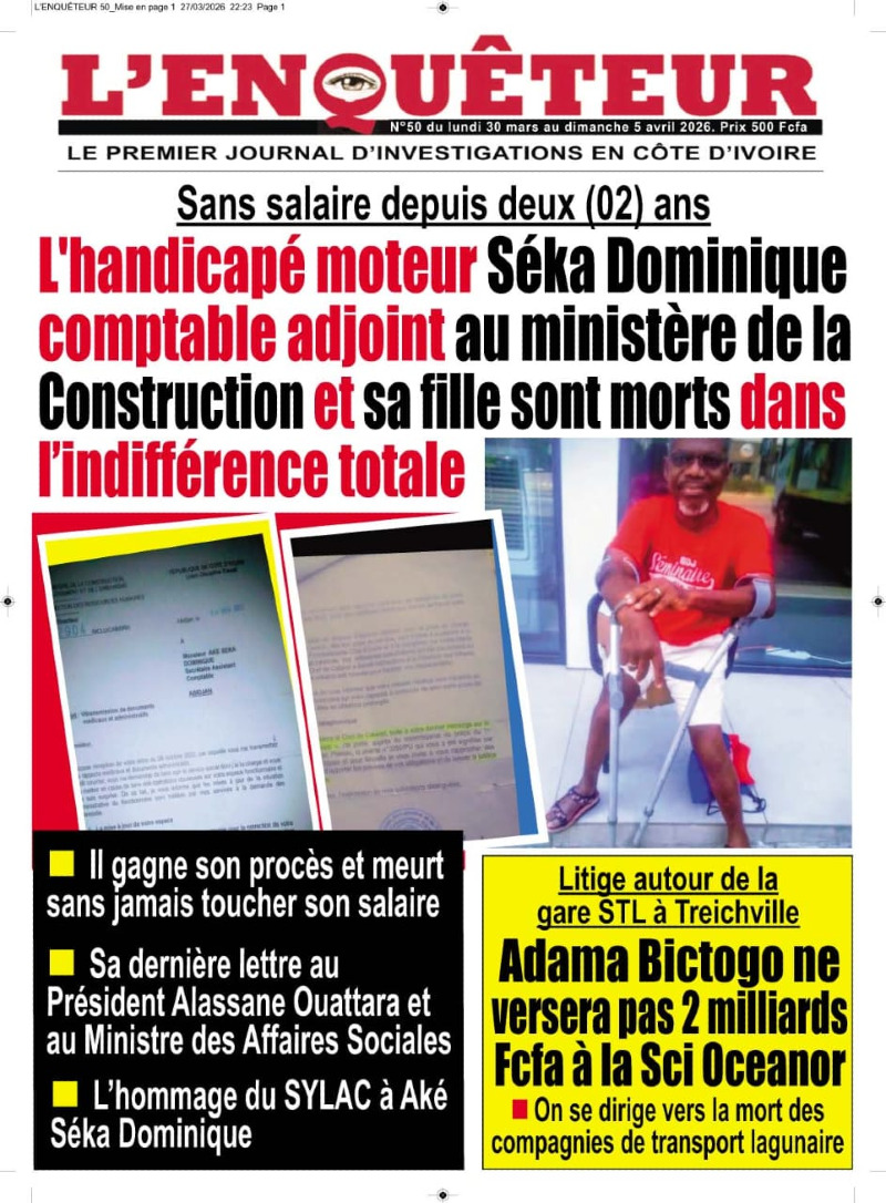 A lire dans ce numéro