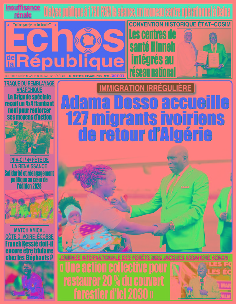 A lire dans ce numéro