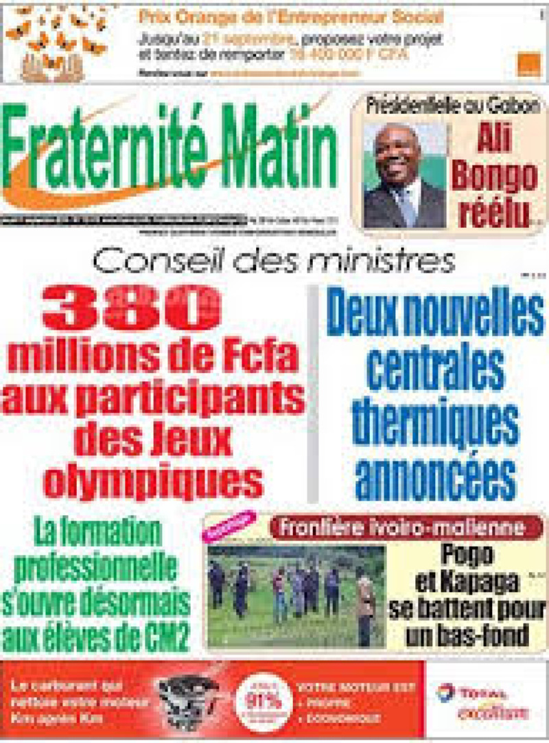A lire dans ce numéro