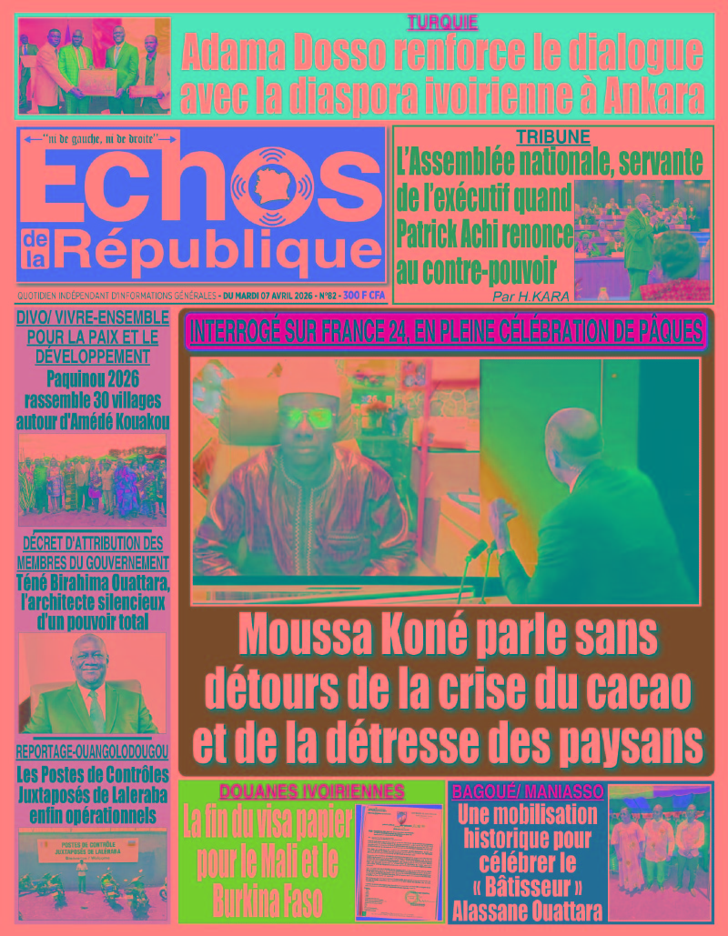 A lire dans ce numéro