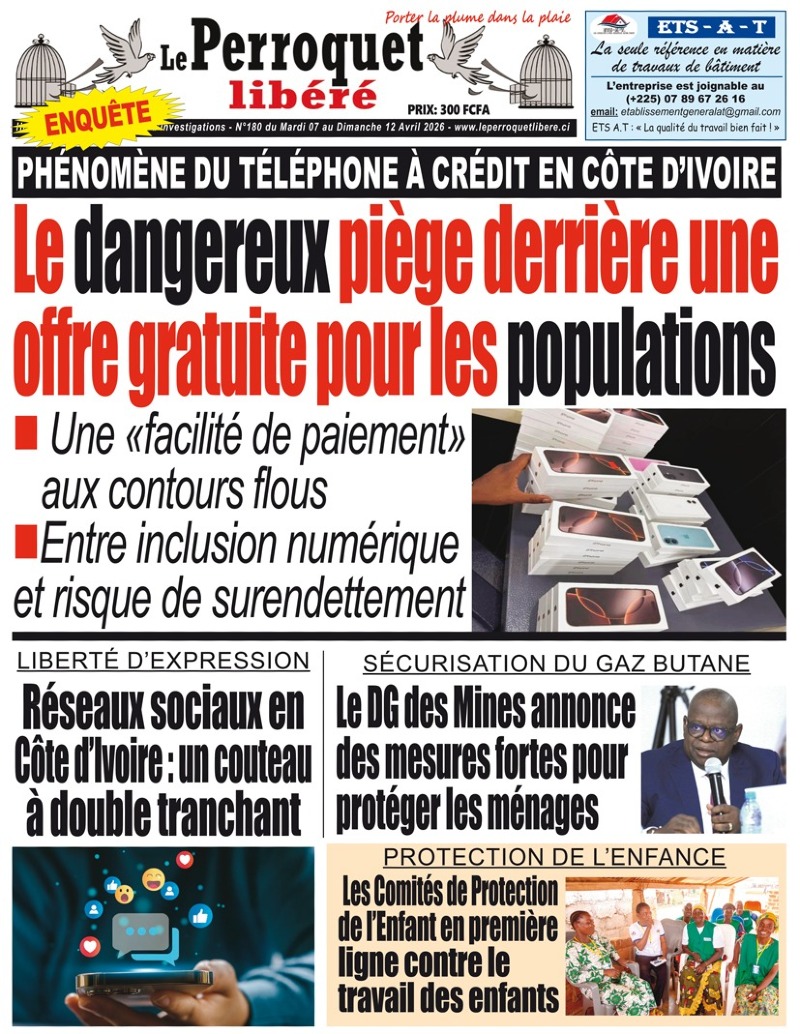 A lire dans ce numero