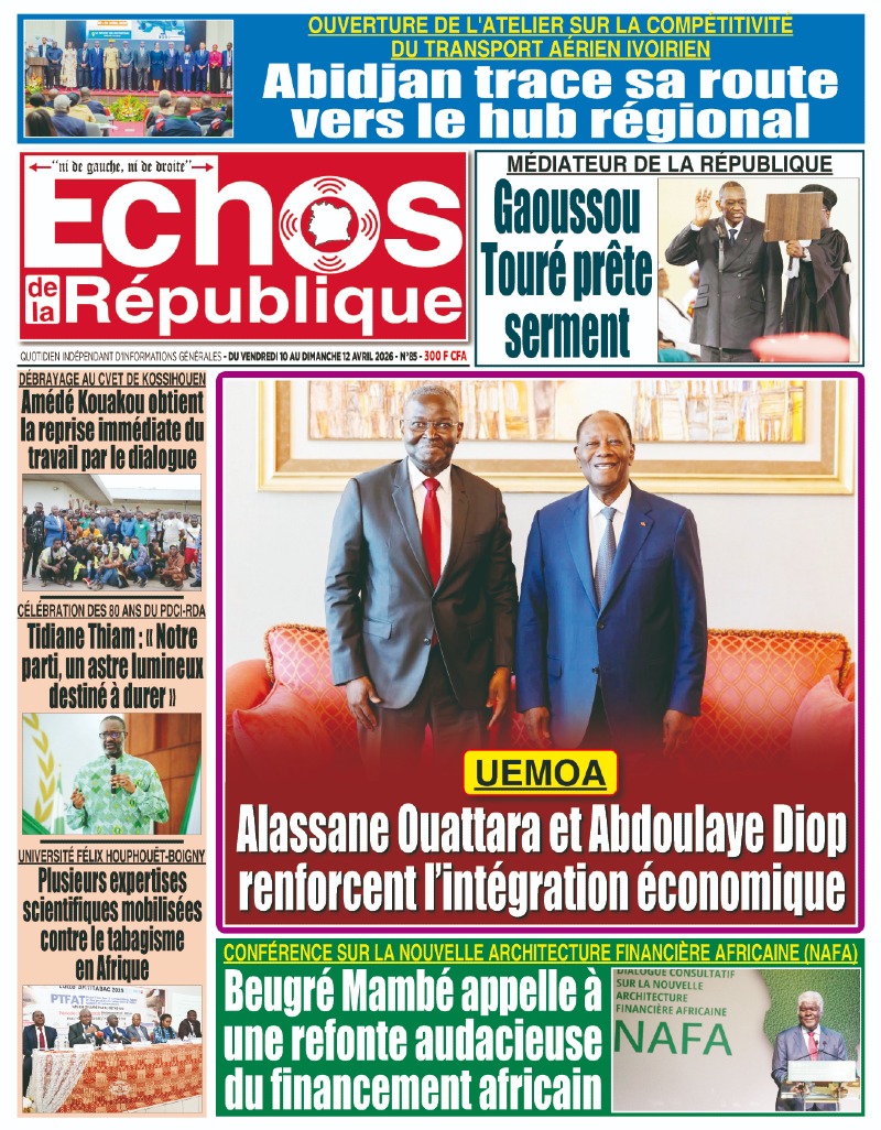 A lire dans ce numéro 