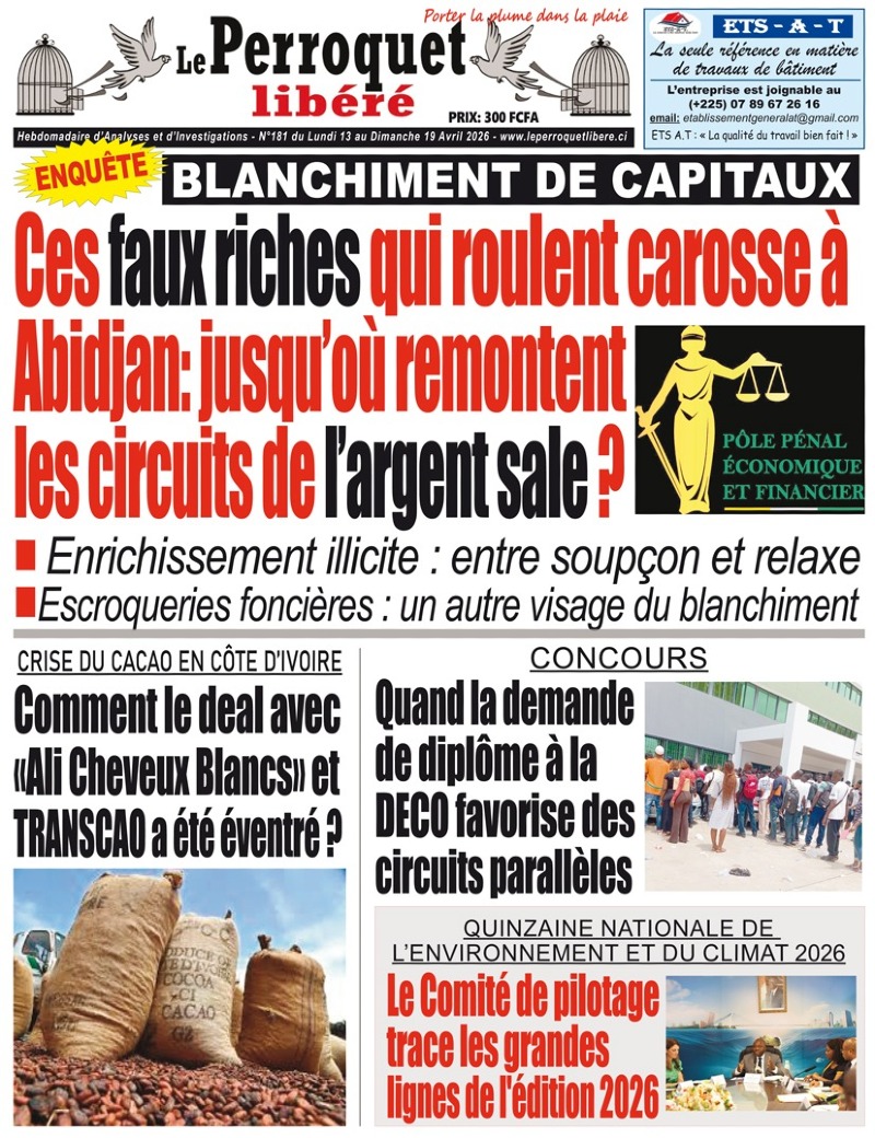 A lire dans ce numero