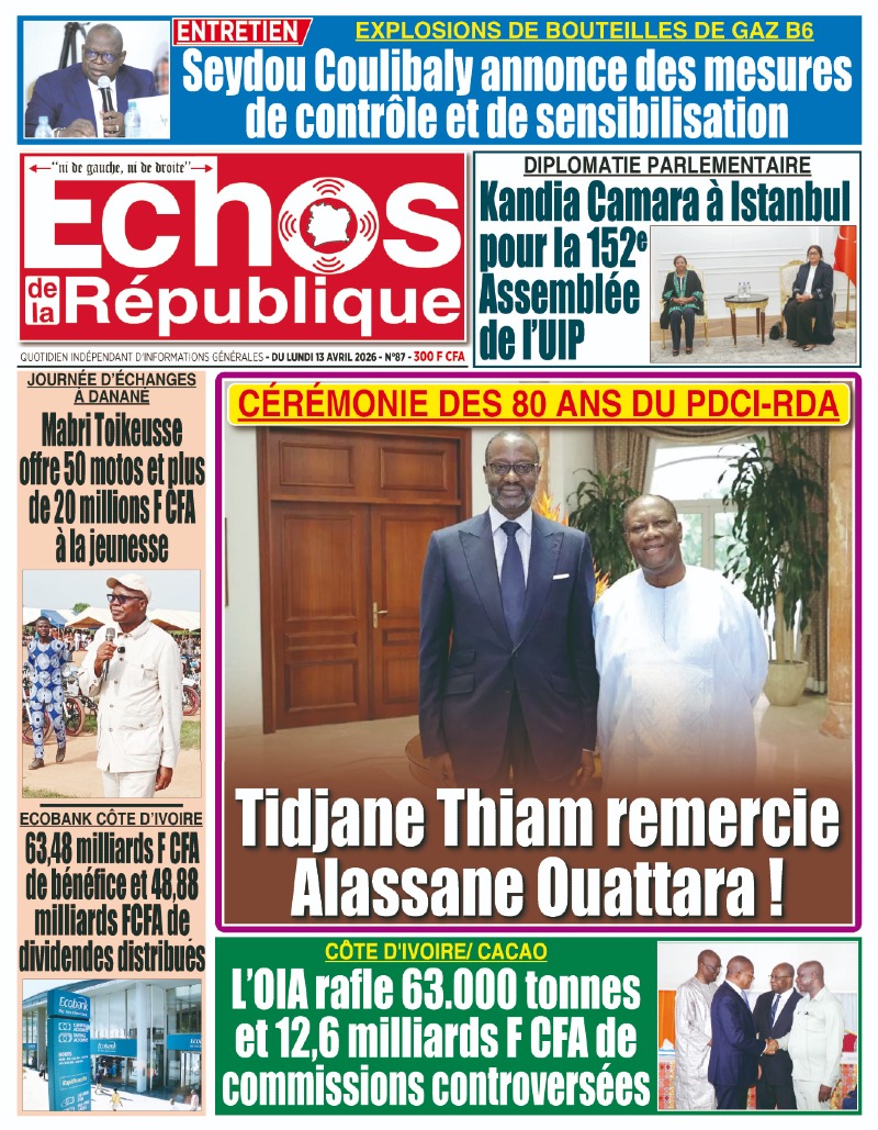A lire dans ce numéro