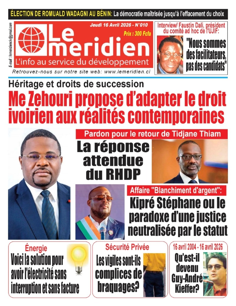 A Lire dans Le Méridien 010