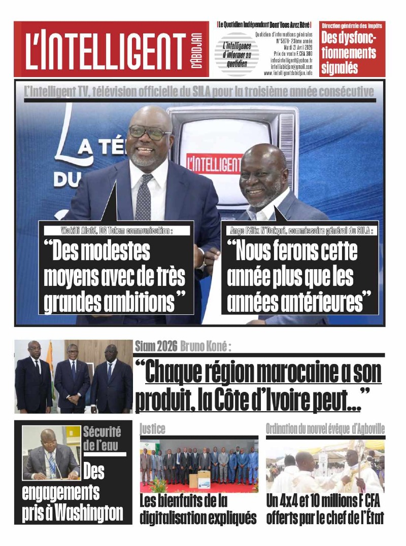 L'Intelligent d'Abidjan N°5678 BIS