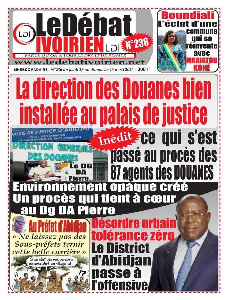 A LIRE DANS CE NUMERO