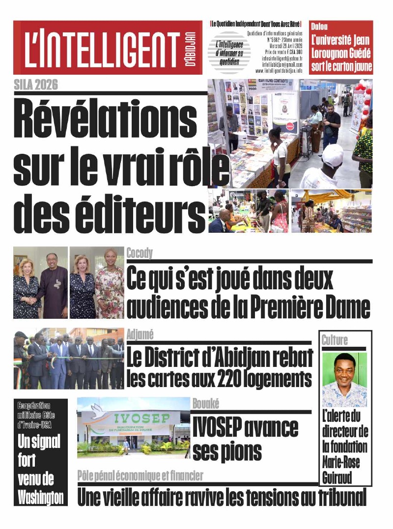 L’Intelligent d’Abidjan N°5682