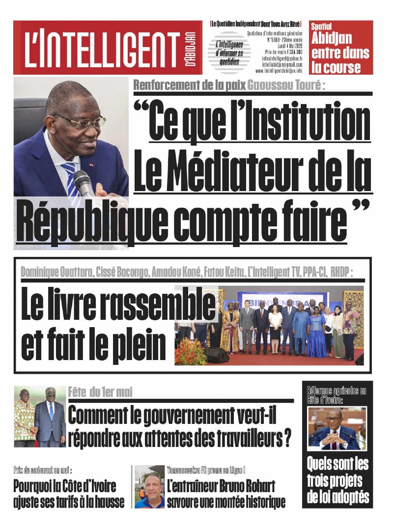 L’Intelligent d’Abidjan N°5683 BIS